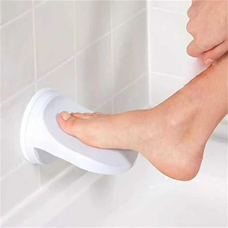 

Bathroom Shower FootRest Shaving Leg Step Shower FootRest Suction Cup Non Slip Foot Pedal Wash Feet Home Bath Accessories