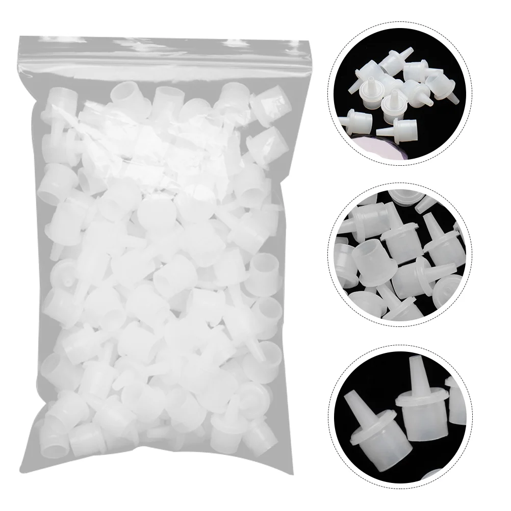

Glue Tips Bottle Eyelash Extender Replacement Mouth Plug Nozzle Blocking Needlecaps Micro Head Extension Lash Craft Supplies