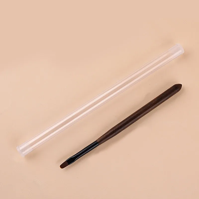 12 Style Wooden Handle Crystal UV Gel Nail Brush Acrylic Liner Carved Gradient Drawing Pen For Nails Manicure Tools |