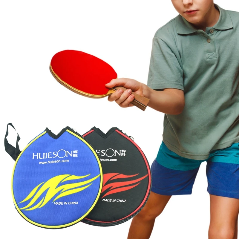 

Table Tennis Rackets Bat Bag Oxford Ping Pong Case Balls Bag with Outer Zipper Bag training professional ping pong case set