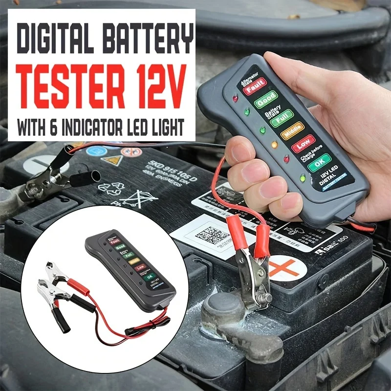 Универсальный цифровой тестер-генератор 12 В