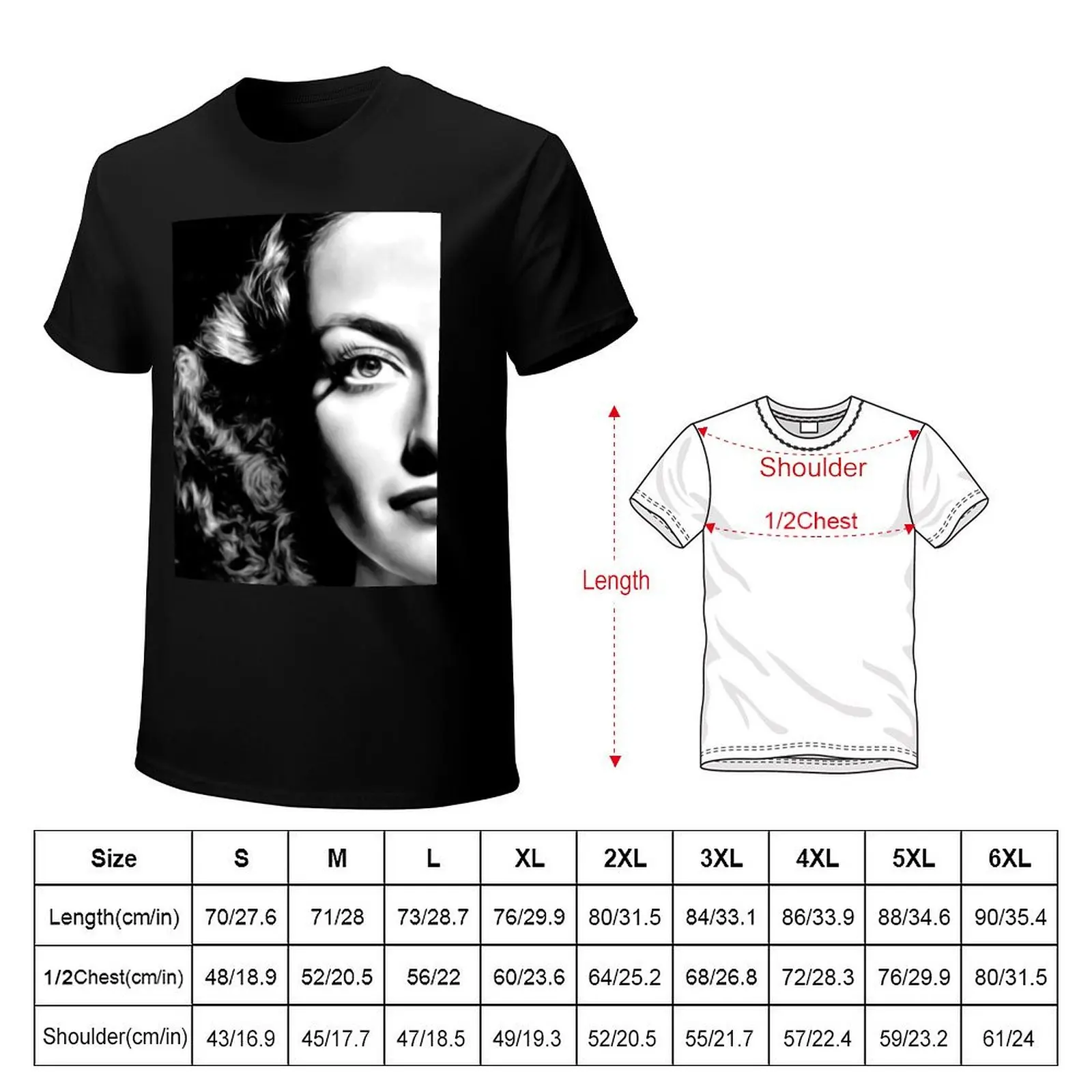 Портрет Джоан Кроуфорда знаменитая американская актриса в Голливуде футболке