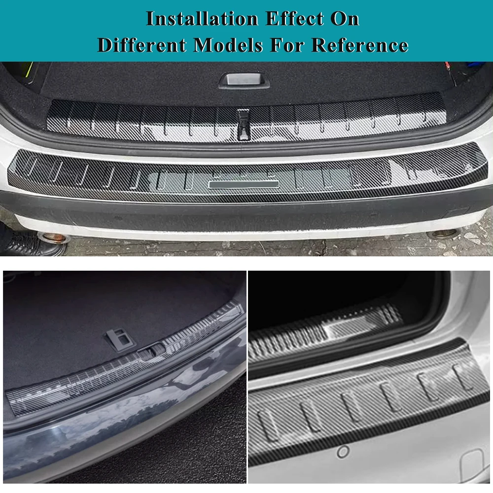 Бампер багажника для BYD шина N7 2023 2024 автомобильные аксессуары Нержавеющая Задняя