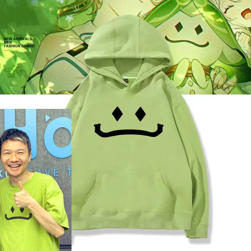 Худи аниме Game Impact футболка с принтом михойо генеральный директор Давэй пуловеры