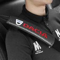 car seat belt shoulder cover pad protection mat strap guard set for dacia duster lodgy logan sandero stepway r4 xplore streetway
