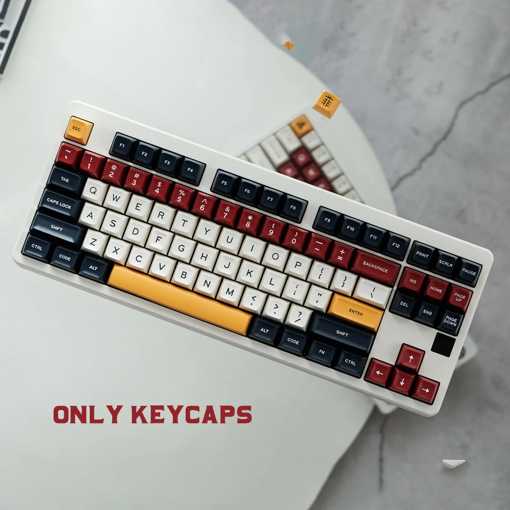 Колпачки для механической игровой клавиатуры ikbc NJ68 96 98 478 клавиш |