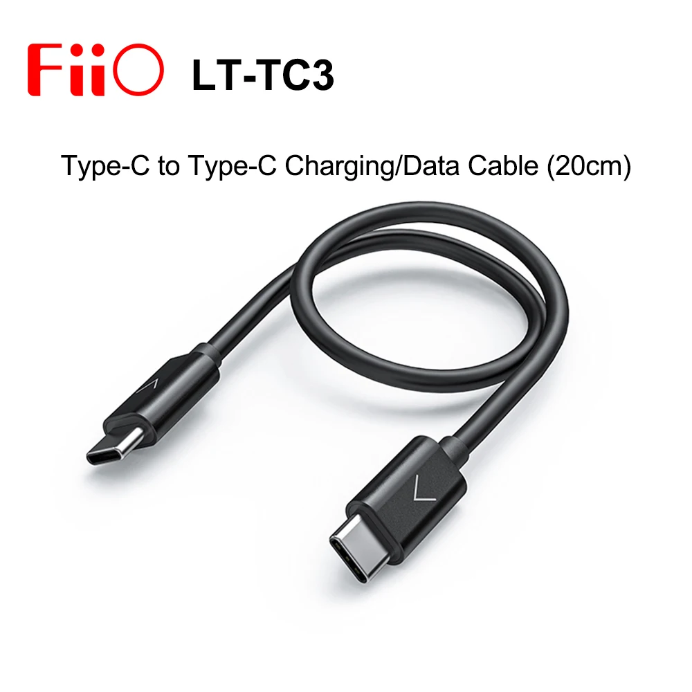 FiiO LT-TC3 USB-C to Charging/Data Cable for Android phone Connect with Music Players/BTR3/BTR5/Q3/M5 |