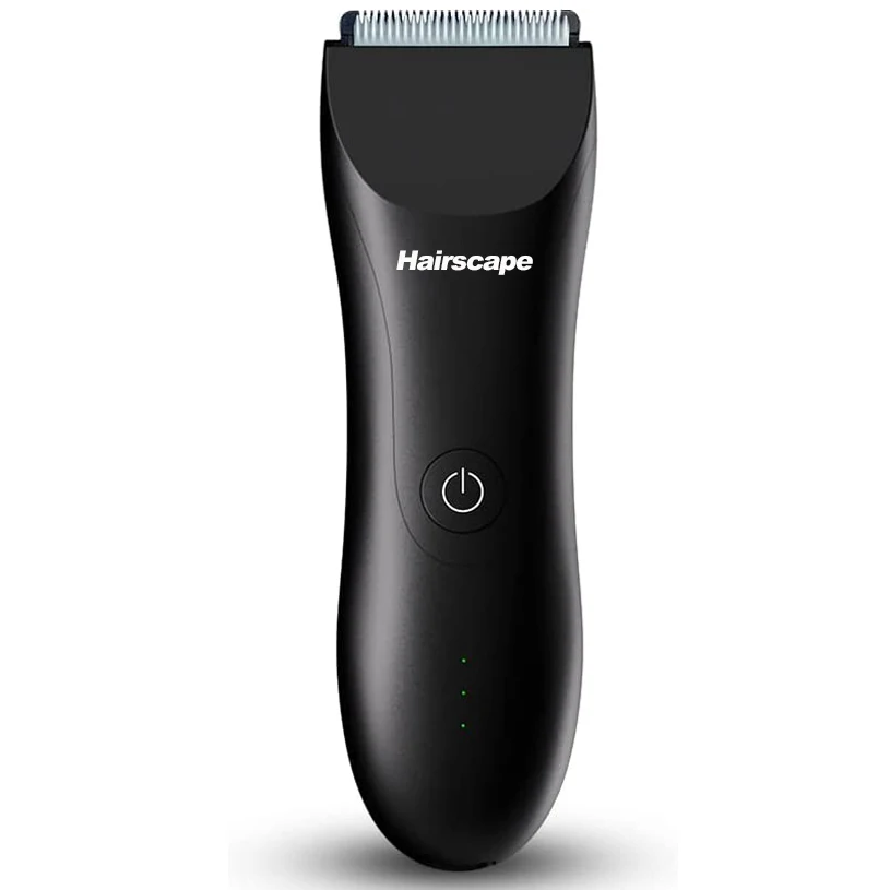 Groin Hair Trimmer for Men Pubic Body Electric Below The Belt Bikini Trimmer Hair Remover Waterproof Manscaper Male Balls Shaver