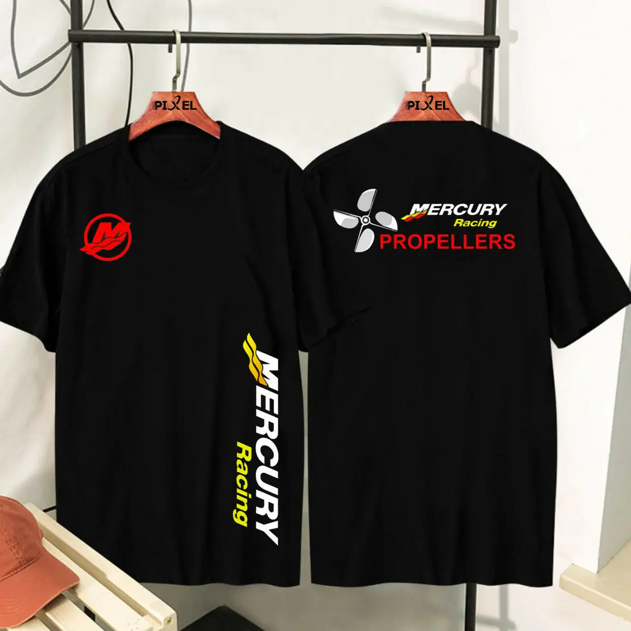 

Mercury Racing Propellers Boats T-shirt Men's Tee