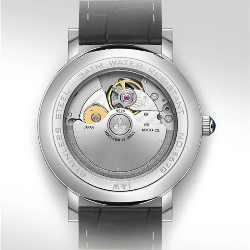 Relogio Feminino CARNIVAL Brand Luxury Business Mechanical Watches Fashion Automatic Tourbillon Watch Waterproof Ultra Thin 2023 enlarge