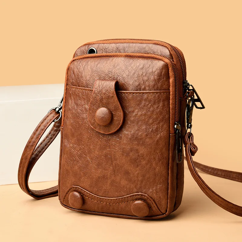 

Luxury Pu Women Shoulder Bag Designer Purses and Handbags Casual Leather Clutch Purse Fashion Crossbody Bag Versatile Mini Bags