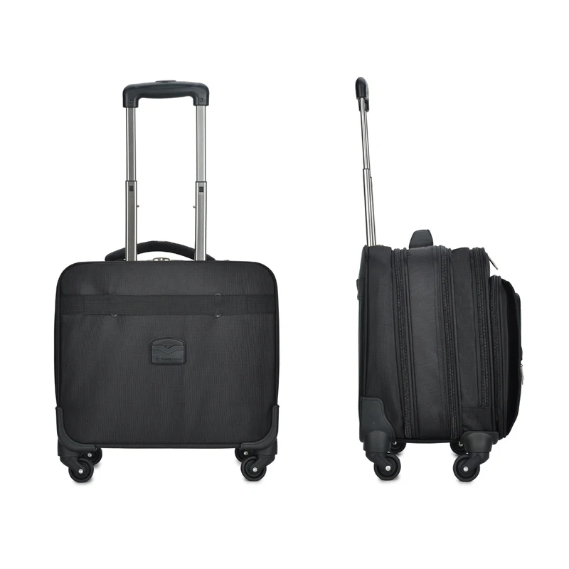 New Business Oxford Rolling Luggage Casters 18 Inch Men Multifunction Carry On Designer Suitcase Trolley Bag Vs Travel Suitcases