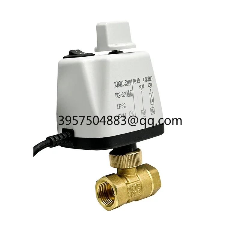 1/2&quot 3/4&quot 1&quot 2&quot Моторизованный шаровой кран с ручным переключателем Латунь