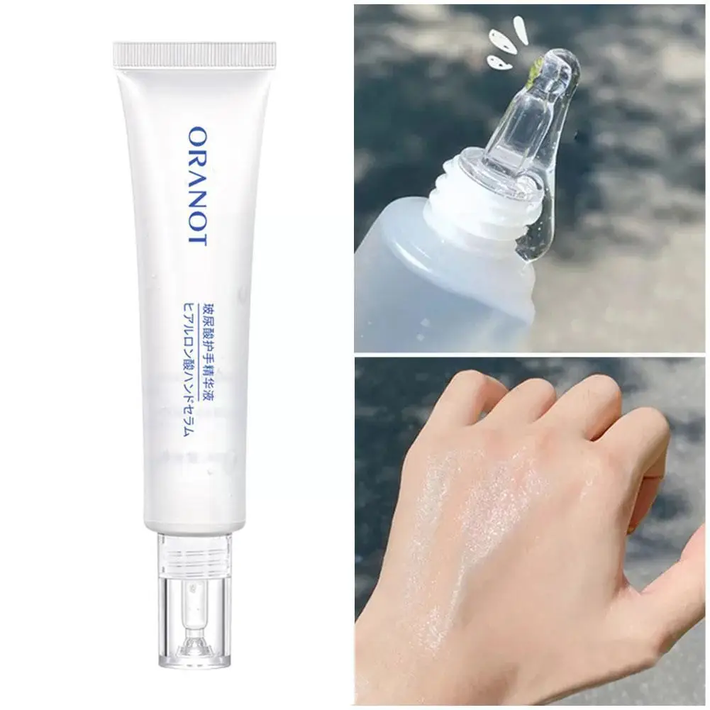 

40ML Hyaluronic Acid Hand Essence Moisturizing Hydrating Cracked Cream Brightening Non-greasy Skin Hand Hand Care Anti-dry A3Z3