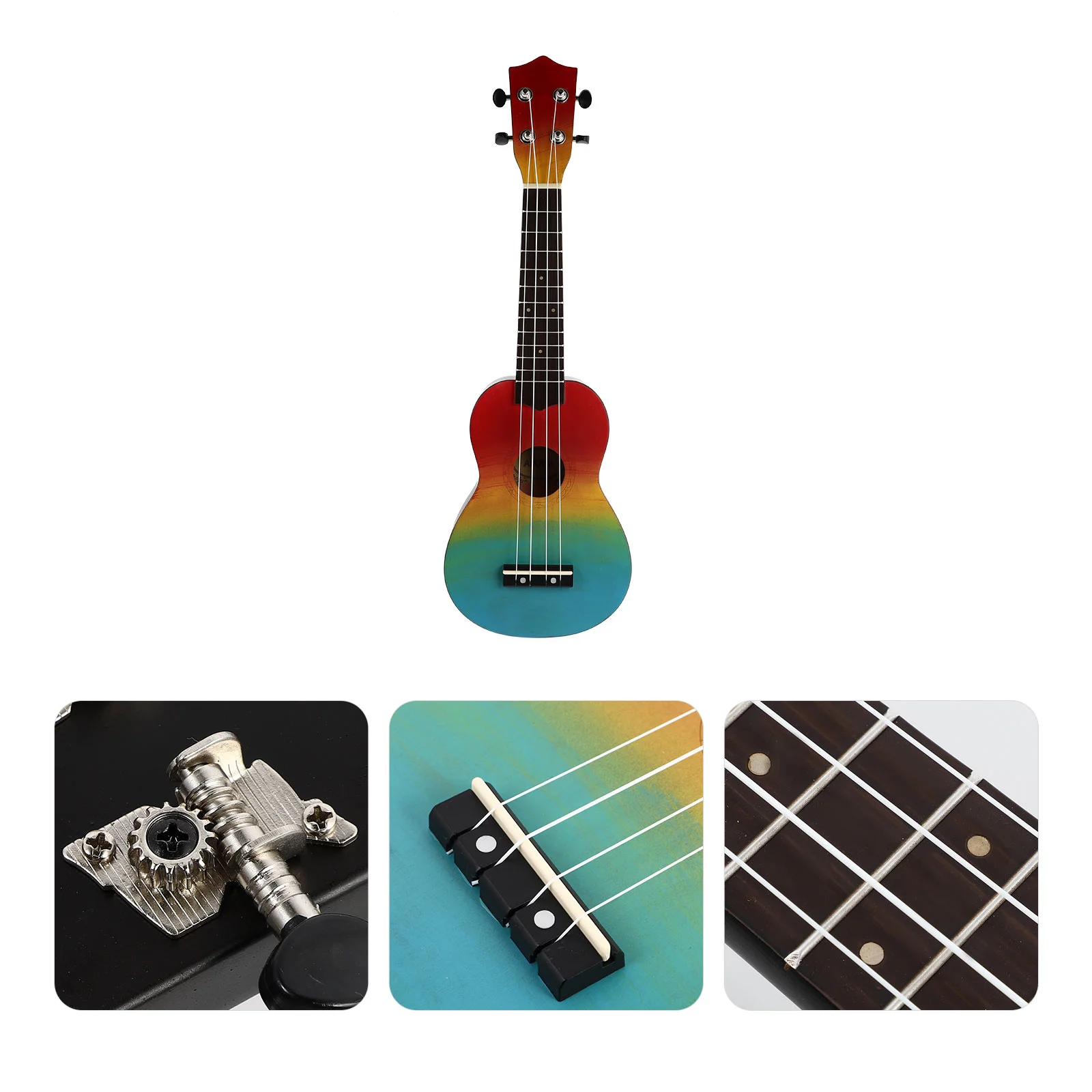 

Ukulele 21 Inches Musical Instruments Small Guitar Starter Beginner Kids Playset