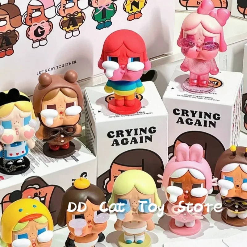 Подлинная серия Crybaby Crying Again игрушки в слепой коробке фигурки сюрприз загадочная