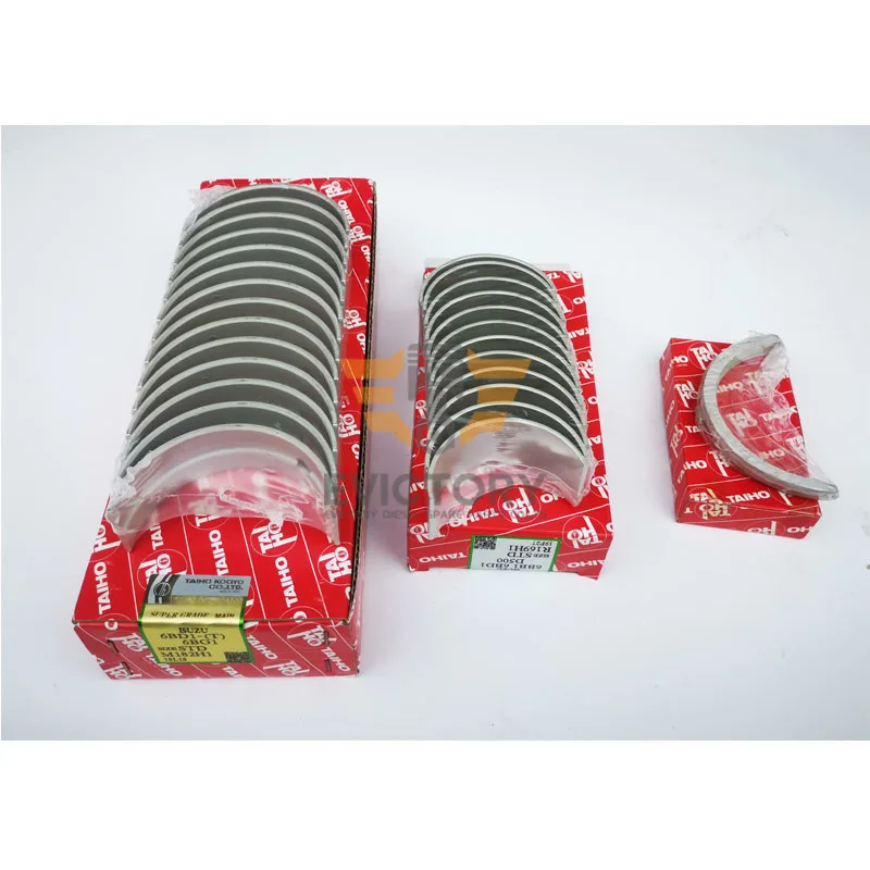 

For ISUZU 6BD1 6BD1T crankshaft connecting rod bearing + piston ring set