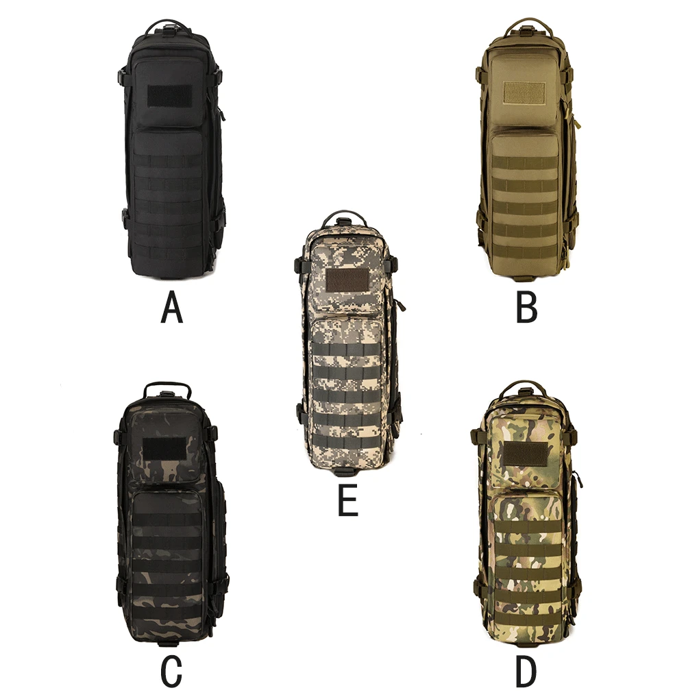 

Men Waterproof Chest Bag Adjustable Outdoor Sling Pocket Storage Waist Bags Pack Cycling Hiking Gray camouflage