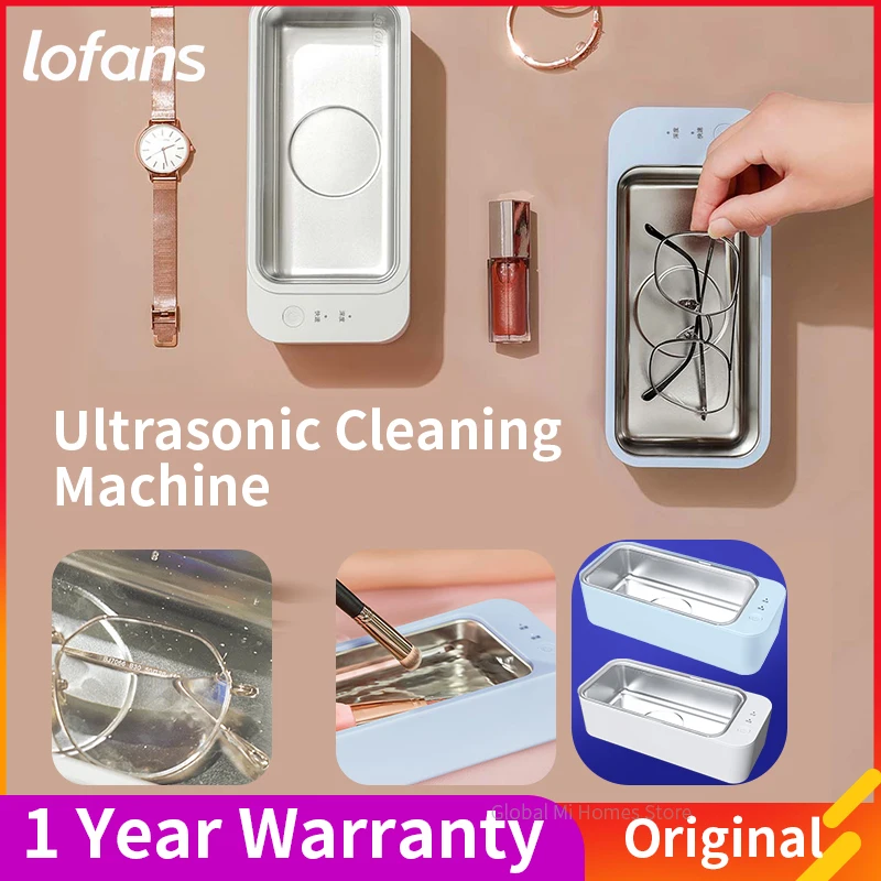 

Lofans CS-602 Ultrasonic Cleaning Machine High Frequency Vibration Wash Cleaner Washing Jewelry Glasses Watch