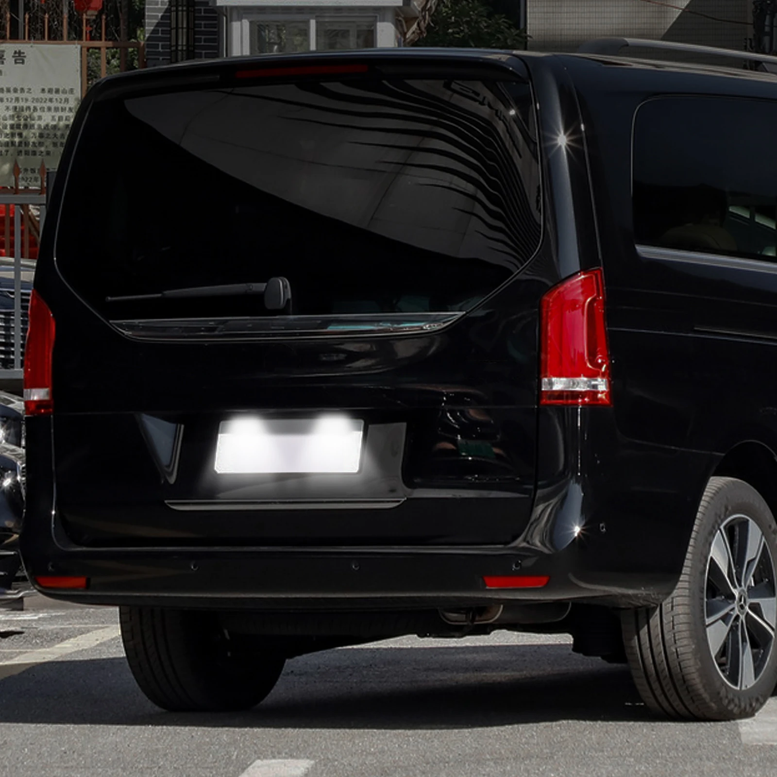 2X светодиодный задний фонарь номерного знака для Benz Vito Viano W639 2003-2014 Sprinter W906 2006-2018