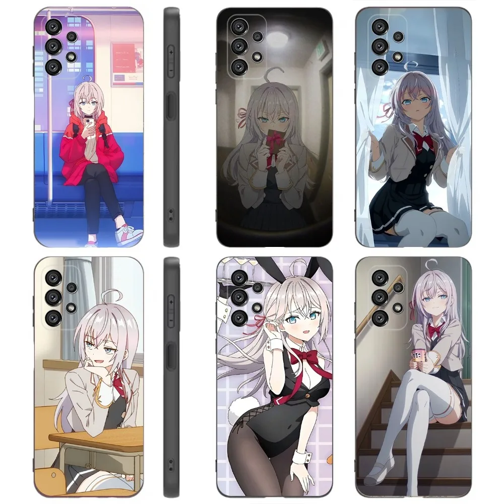Alisa Mikhailovna Kujou Phone Case For Samsung Galaxy A91 A80 A73 A72 A71 A53A52 A32 A31A22 A21s A20 Black Cover