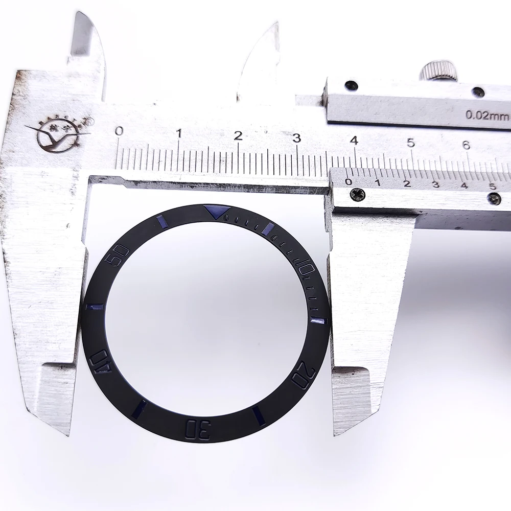 38mm Watch Bezel Ceramic Bezel Aluminum Sheet Suitable for 40mm Watch Bezel  Bezel Ring Mouth Watch Bezels Parts enlarge