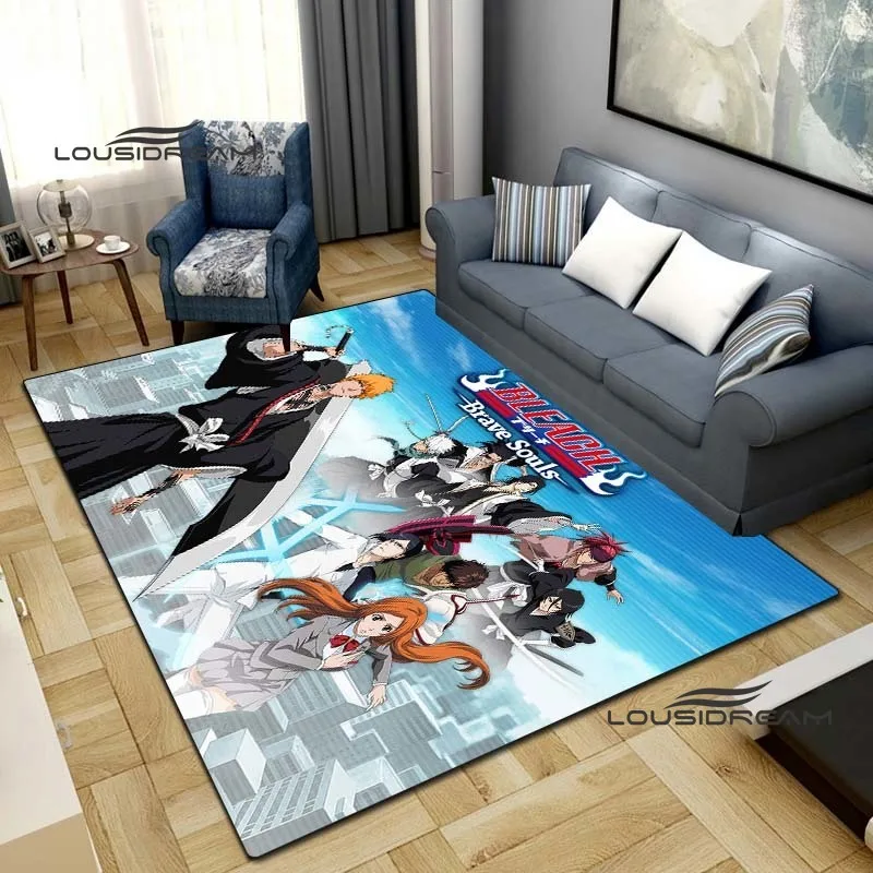 Ковры и ковер с рисунком из аниме отбеливателя Классический мультяшный мягкий
