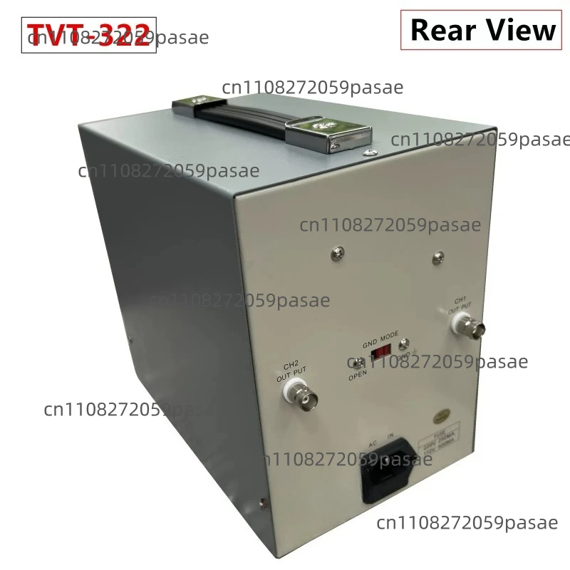 Фото Двухканальный милливольтметр TVT-322 с двумя иглами, для измерения переменного тока, диапазон 300 мкВ-100 В №3