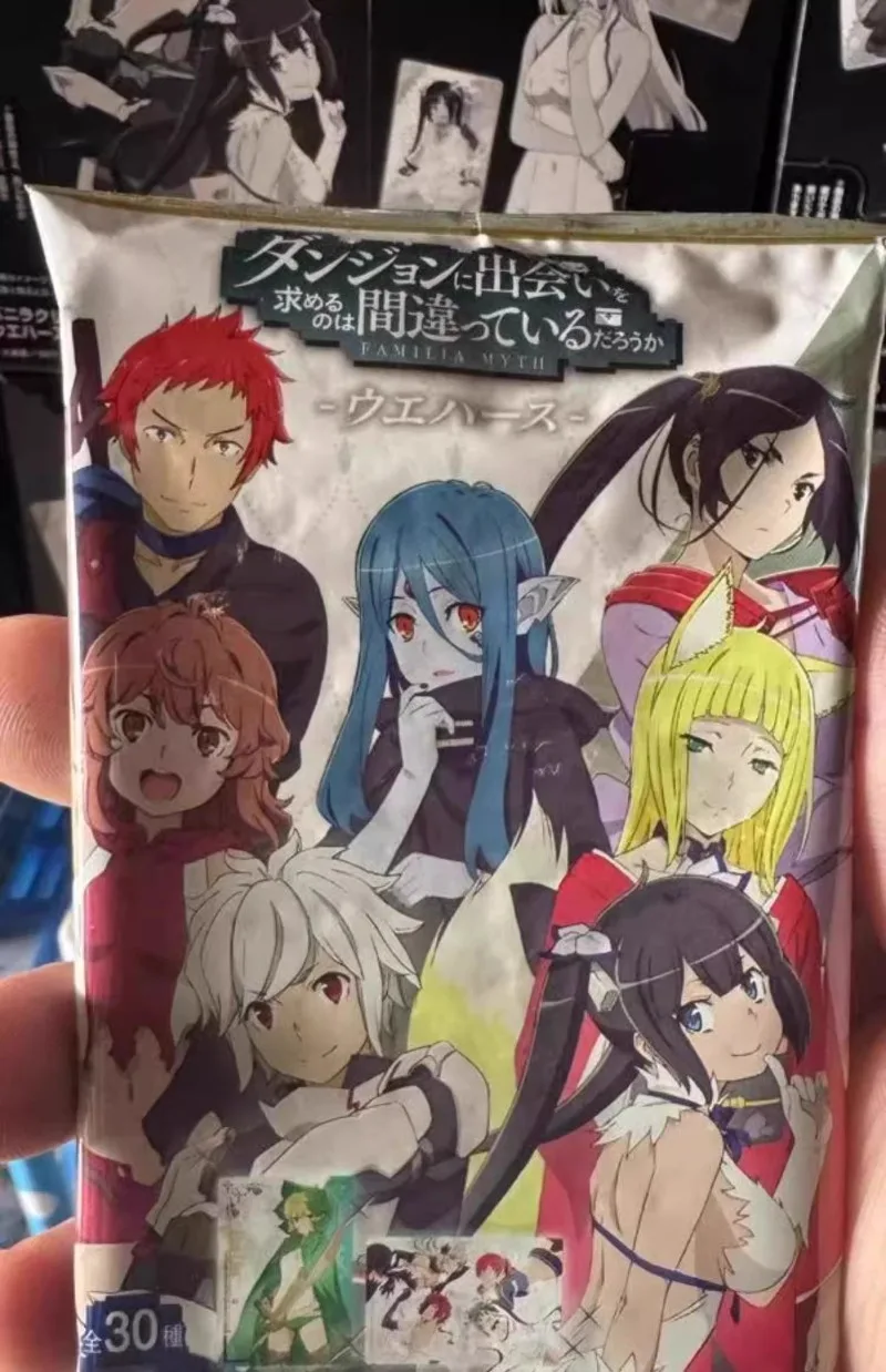 Is It Wrong To Expect An Encounter in A Dungeon карта сбора вафельного печенья Second Bullet вокруг