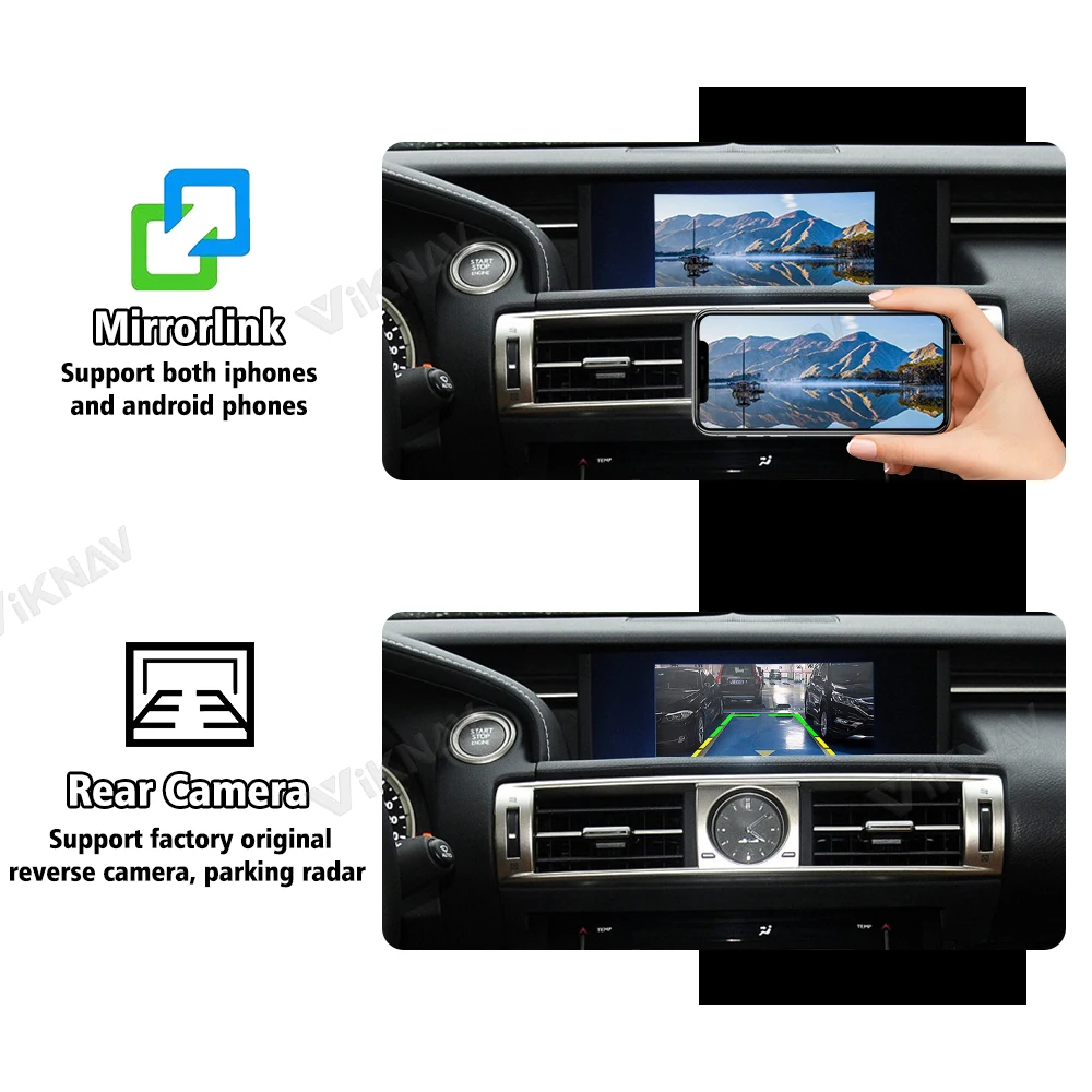 Фото Беспроводной декодер Carplay для Lexus IS 2013-2014, Android, авто, мультимедийный плеер, интерфейс Linux, Mirror Link Air Play №4