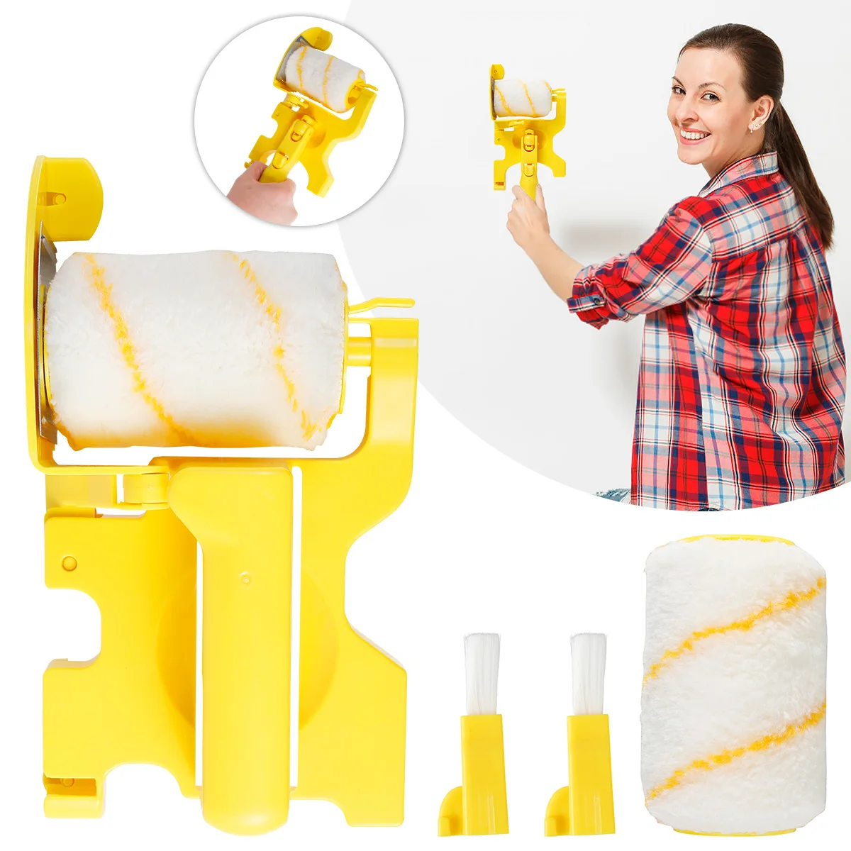 

2 шт./упаковка, многофункциональный ролик для окраски