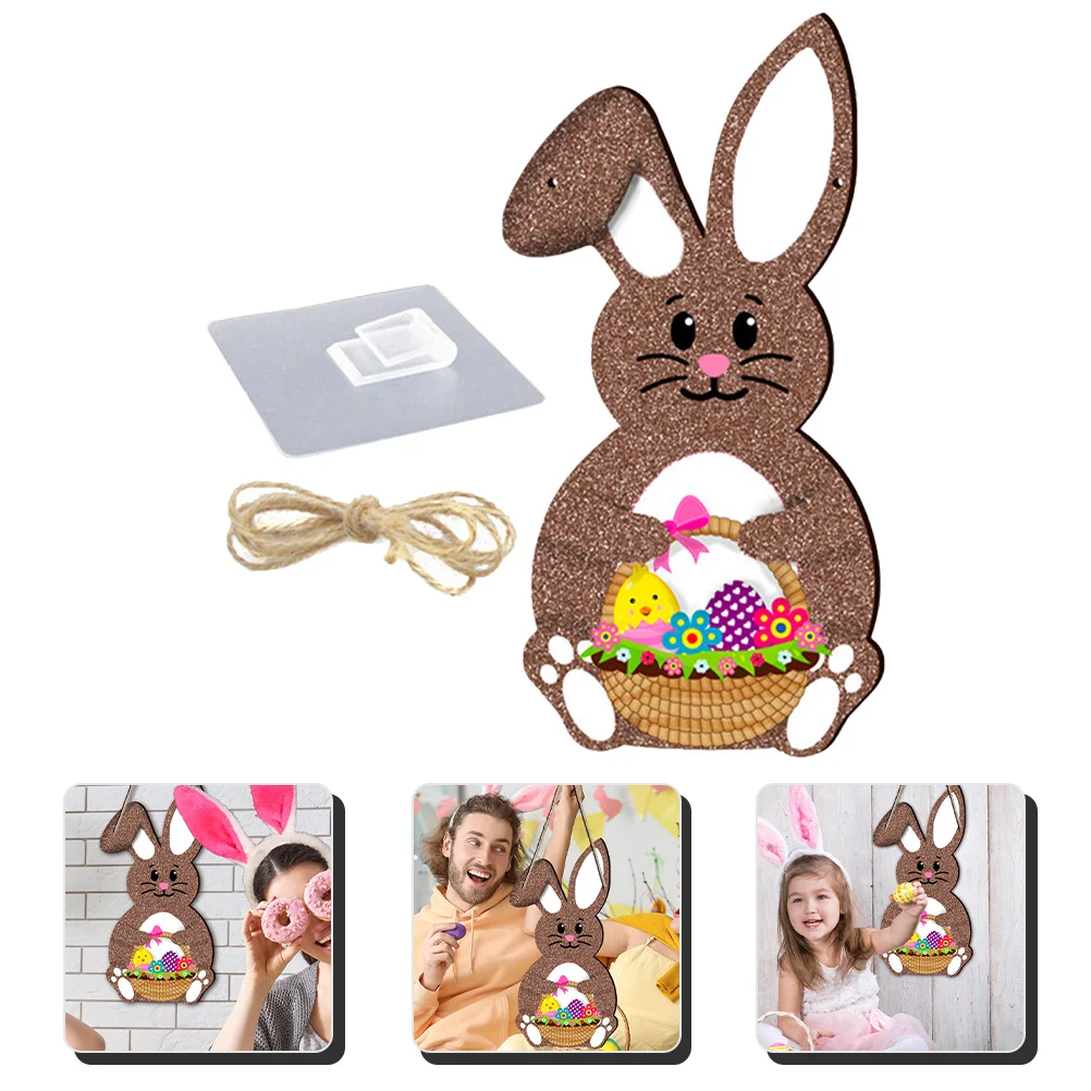 

Rabbit Wood Sign Bunny Wood Sign Hanging Wood Sign Door Sign Plaque Hanging Door Sign Porch Sign Plaque Door Sign