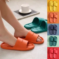 quick drying bathroom shower slippers universal non slip sandals thick sole house slippers flip flop footwear summer beach shoes