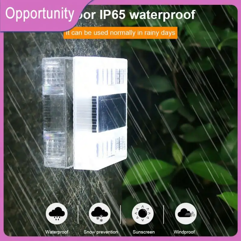 

Antifreeze Outdoor Waterproof Patio Light Efficient Solar Charging Wall Lights Outdoor Lights High Quality Waterproof Convenient