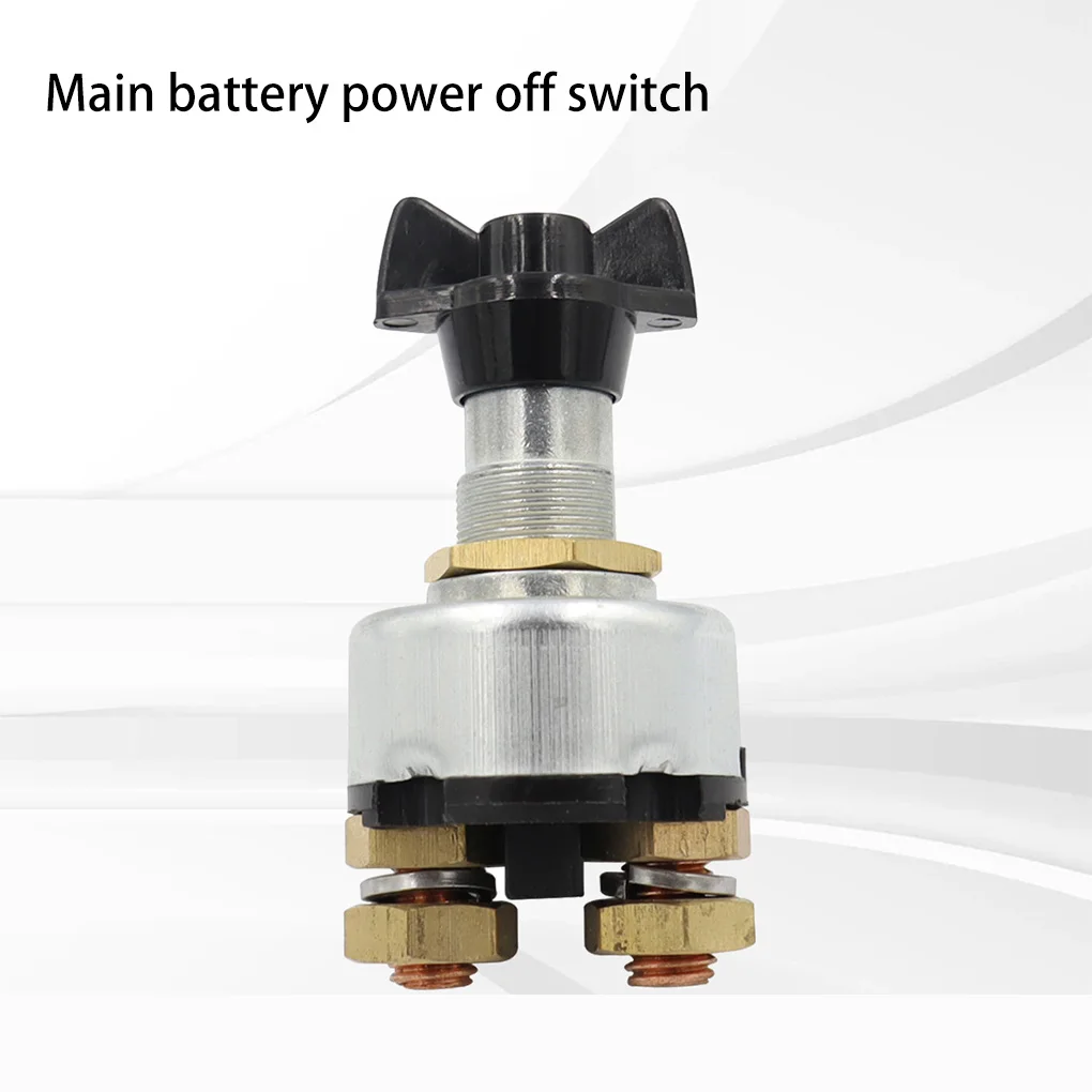 

Латунная железная лодка, ручка переключателя батареи 12-24 В, защита от утечки, Модифицированная модернизация, аксессуары для автоматического выключателя ATV