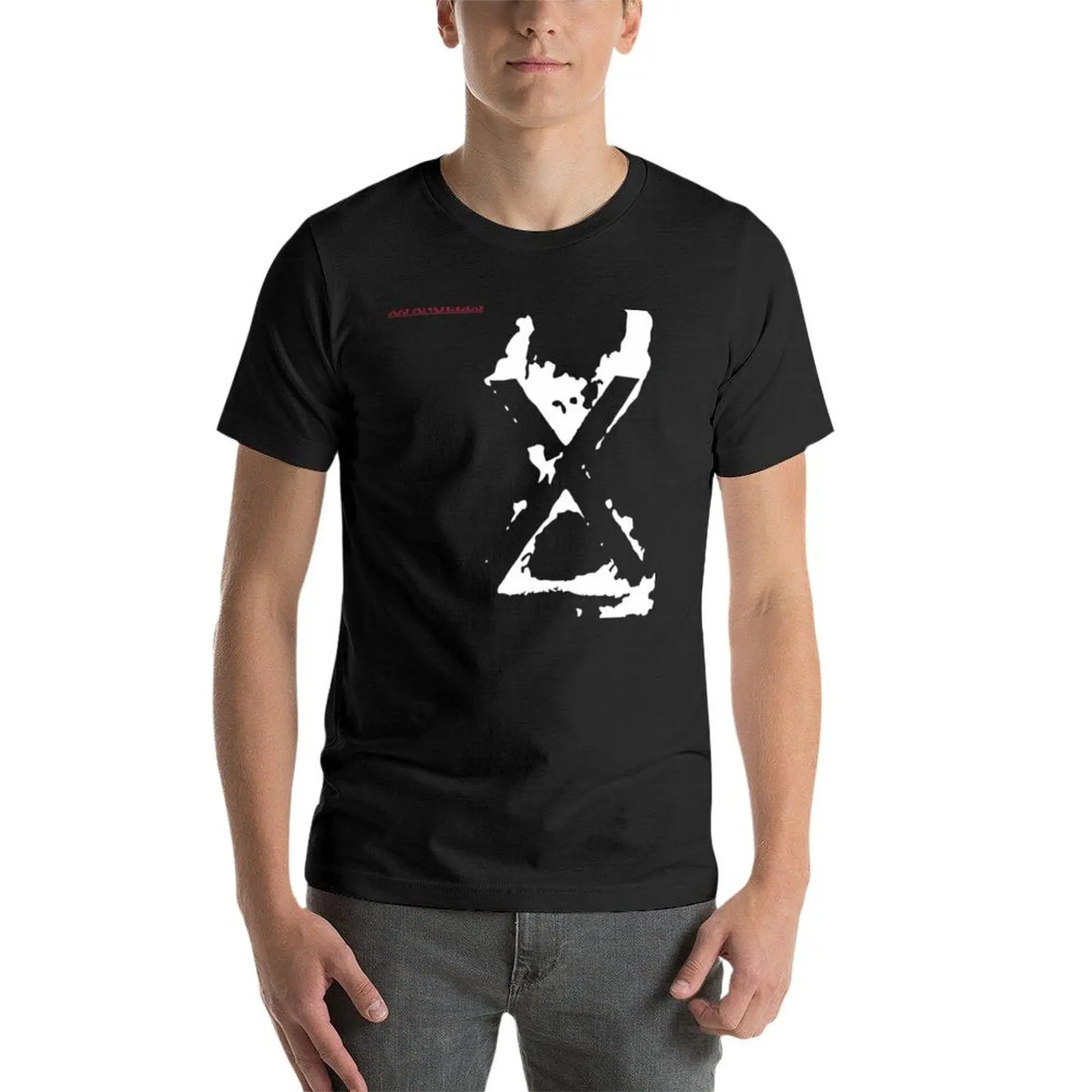 Лидер продаж футболка X - Los Angeles простые быстросохнущие мужские футболки для