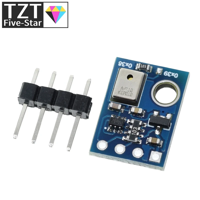 Цифровой датчик температуры и влажности AHT10 высокоточный измерительный модуль I2C