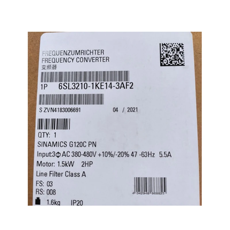 

6SL3210-1KE14-3AF2 Brand new original, on-site photos taken, one-year warranty