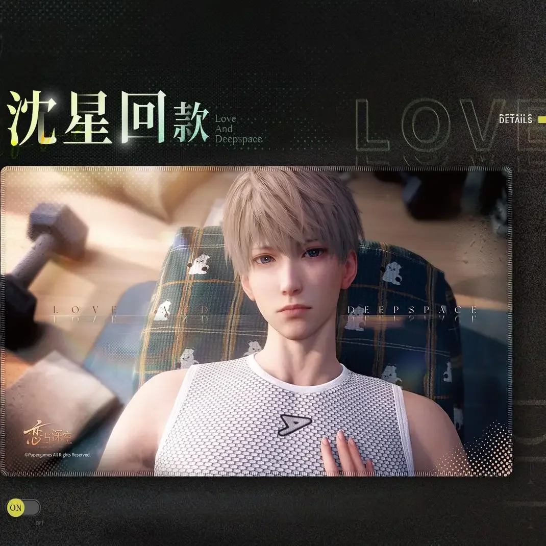 Официальная аниме-игра Love and Deepspace Xavier Zayne Kawaii игровой коврик для косплея мыши