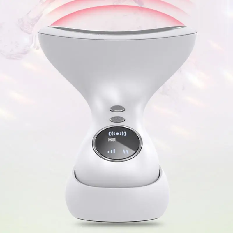 

Neck Beauty Instrument White Ight Skin Lifting Face Vibration Skin Care Tool Multi-functional Beauty Devices Massage Instrument
