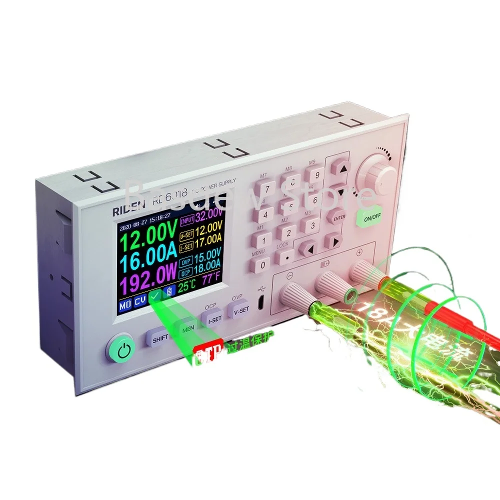 Rd6018 CNC переключатель Регулируемый источник питания постоянного тока блок