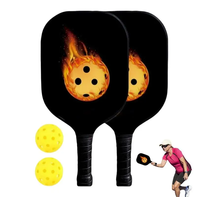 

Pickleball Paddles Pickleball Racket Set With 2 Balls Honeycomb Pickleball Rackets With Ergonomic Grip Gifts For Men Women