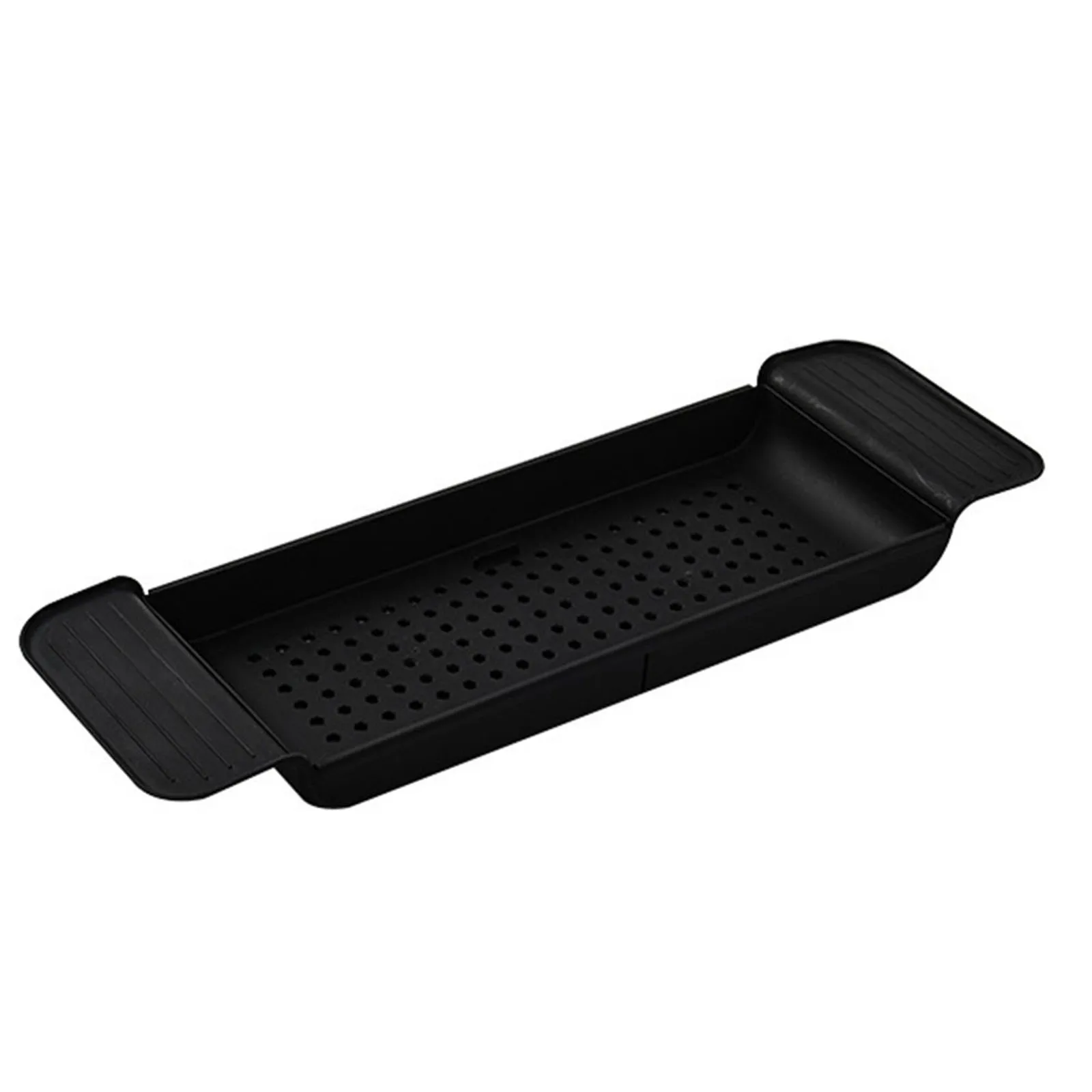 

Expandable Bath Shelf Tray Bathtub Storage Rack Multifunctional Holder Simple 17.9*55.6*5.2cm For Home Decoration Accessories
