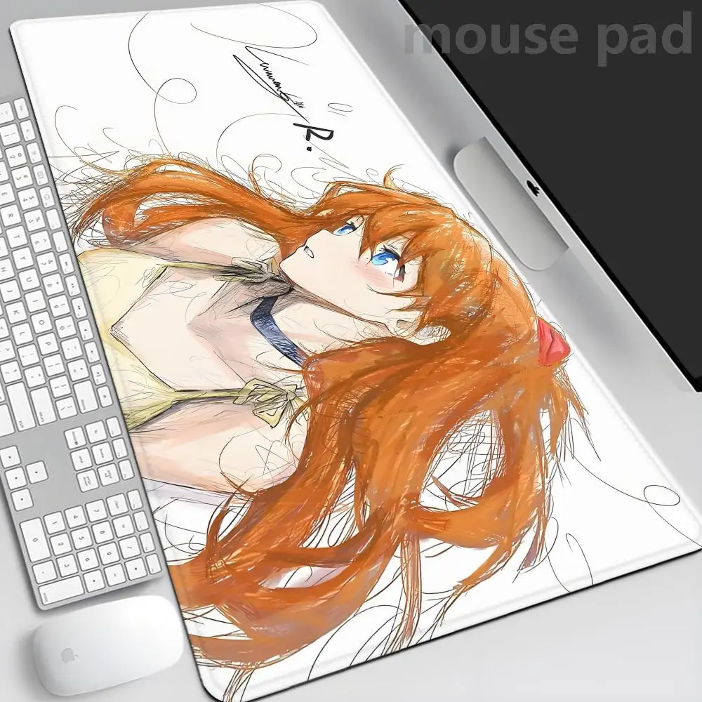 Фото Asuka Kawaii Ins Girl коврик для мыши большой водонепроницаемый противоскользящий коврик для обеденного стола милый вторичный Юань офисный игровой коврик для клавиатуры компьютера №2