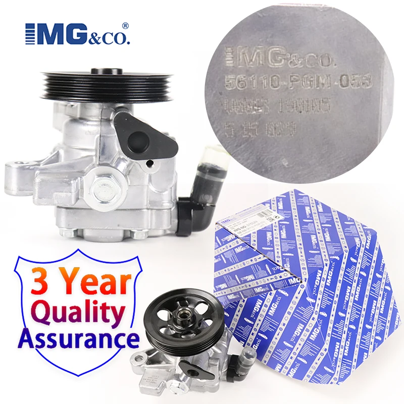 

IMG Power Steering Pump 56110-PGM-055 56100-PGM-053 56110-PGM-013 For Honda Odyssey RA6 2.3L 2000-2003