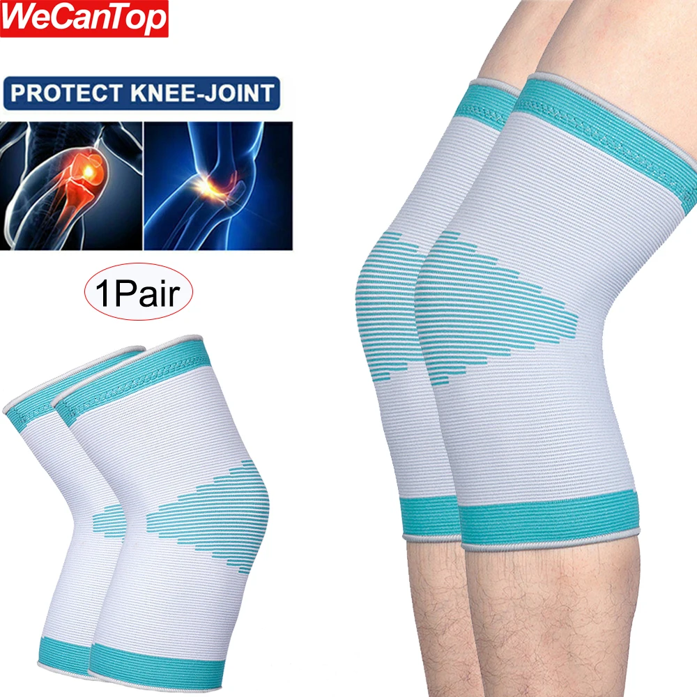 

1Pair Knee Brace Compression Sleeve Support Pads for Men & Women Running Meniscus Tear,ACL,Arthritis,Joint Pain Relief,Workout