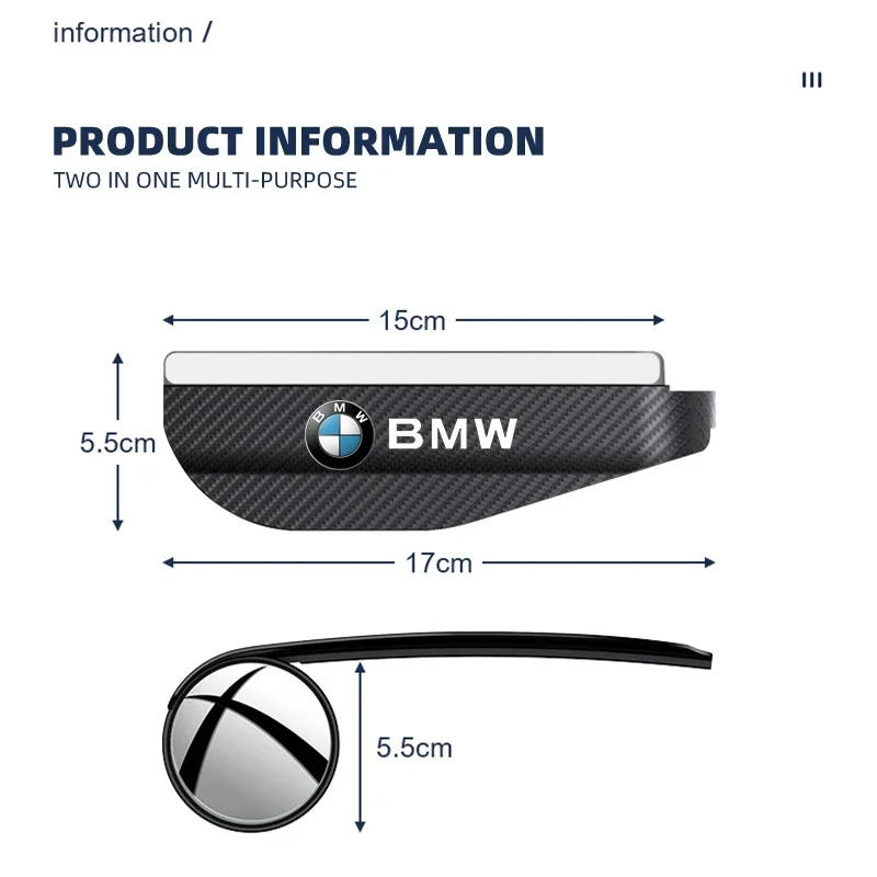 2 шт. автомобильные зеркала от дождя для слепых зон BMW G30 G32 G01 G02 G05 G06 G07 G26 G23 G22 F40 F20 G08
