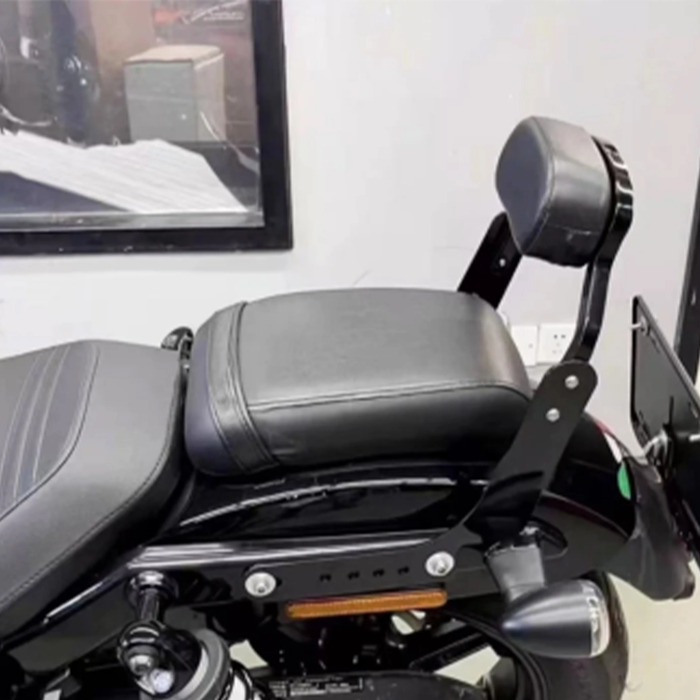Съемная спинка для пассажира Sissy Bar для мотоциклов Harley Night Rider RH975, RH975S, 975 DS Mini, а также для моделей всех годов выпуска. Аксессуары для мотоциклов. (art.: 3920dbc93d346) - 3920dbc93d346