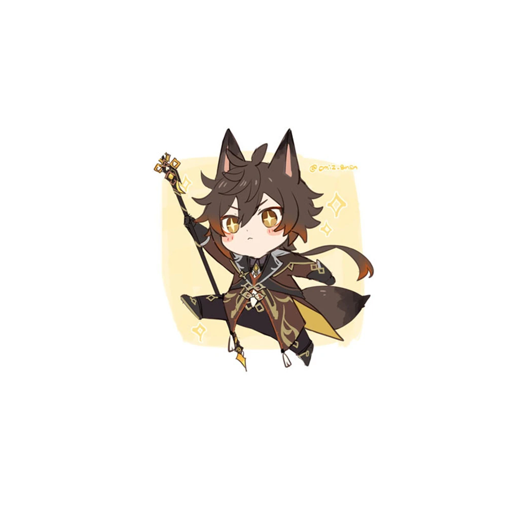 Игра Genshin Impact Liyue Harbor Vago Mundo Zhongli Косплей Костюм Значок Булавка SPTE Жесть Брошь Опора