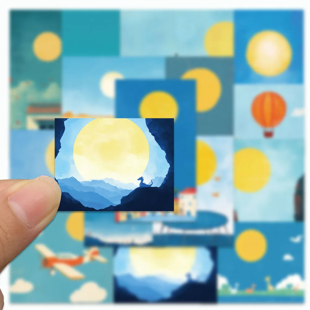 50 шт. наклейки с рисунком Soul Ultimate Nation INS стильные иллюстрации для термоса ноутбука